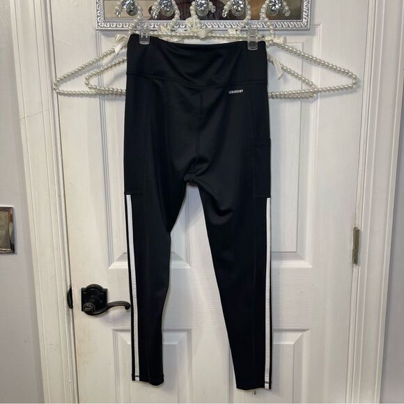 Adidas Women’s Full Length Black and White Leggings - Picture 8 of 11